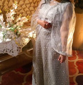 Fully STITCHED MIRROR WORK CHOLI WITH HEAVY DUPPAT