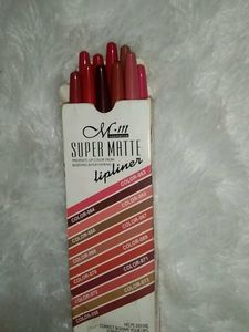 12 Lip Liners - Super Matte II
