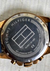 Tommy Hilfiger Silicone Blue Dial Men&#39;s Watch