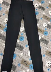 Stretchable Black Net Legging with Silver Beads🖤