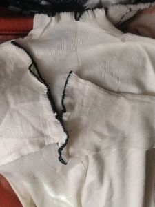 White Long Sleeve Top