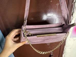 Lilac Shoulder Bag