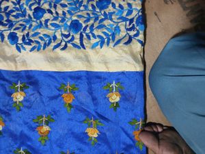 Kasmiree  Hand Work Dupptata