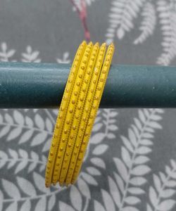 Yellow Bangle Set