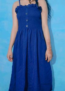 New Girls Stylish Midi Frock Dress