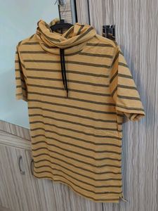 Striped Mustard T-Shirt