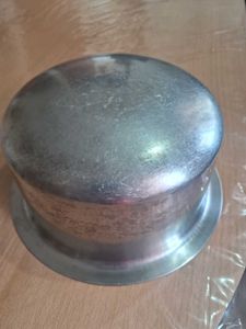 Steel Box  with Lid and cooking vessel (combo)
