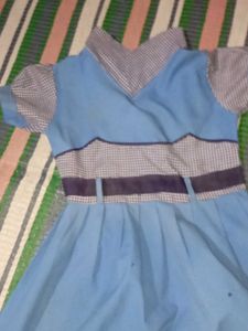 Cute Blue Girls Dress