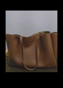 Brown Tote Bag - Stylish & Practical