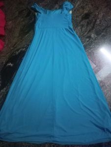 Elegant Blue Evening Gown