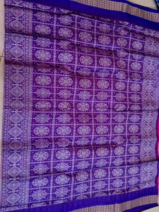 sambalpuri bonkai saree with blouse piece