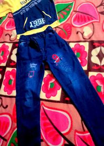 T-shirt And Jeans For Boys>>