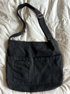 Black Messenger Bag