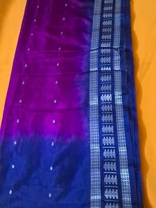Blue/purple Saree