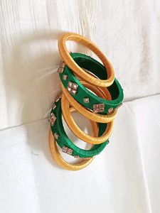 Haldi &amp; Mehndi Desiger Bangles Set