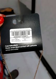 Rose gold pendant chain