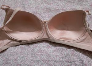 LIGHTLY PADDED BABY PINK BRA
