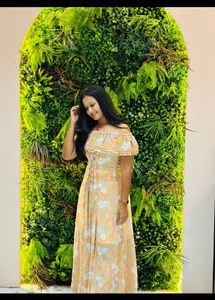 Beautiful Floral Maxi Dress
