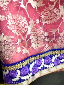 Saree Beautiful Design Party' Wear
