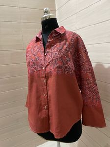 Imported oversized Pintresty shirt