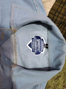 Stylish Denim Jacket 1 Time Used Only Bust 30/28
