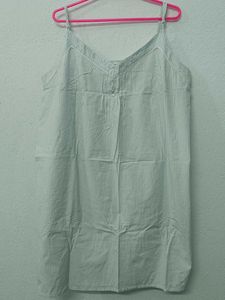 Blue & White Striped Cami Dress