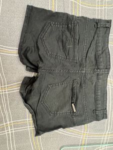 Black Mini shorts