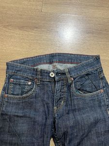 Dark Blue Denim Jeans
