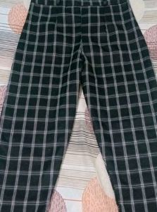Women Black  Korean Trousers