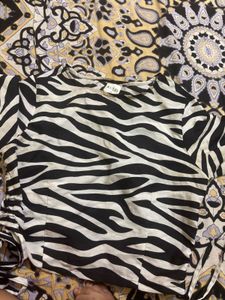 Zebra Print Top