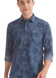 U.S. Polo Assn. Men Regular Fit Printed Shirt