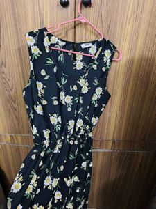 Floral Print Midi Dress