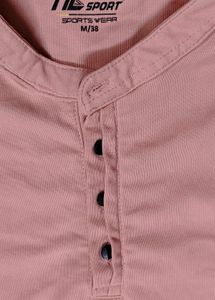 Men&#39;s Short Sleeve Button Down T-Shirt