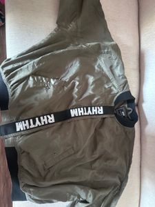 Olive Green Overshirt Jacket