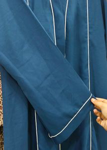Elegant Blue Abaya