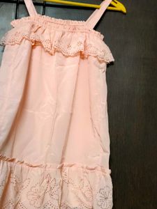 Peach Dress