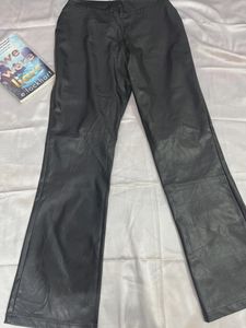 Only Today Offer Leather Straight Fit pant