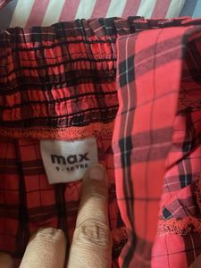 Red Plaid Dress