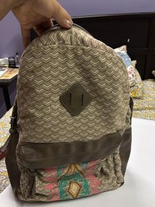 Patterned Backpack Max Bag