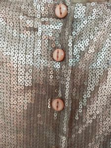 Gold Sequin &amp; Tulle Party Dress