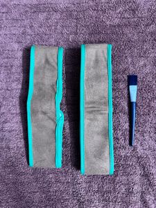 Spa Headbands &amp; Face Applicator Brush Set