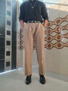 Pleated Losse Fit Trousers
