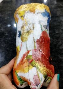 Plastic Planter/Flower vase Handmade