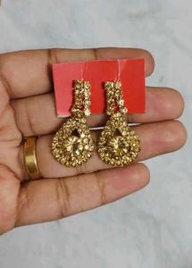 Gold Dangle Earrings