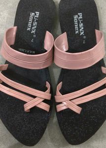 Pink Strap Sandals - Size 7