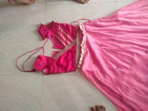 Pink Lehanga