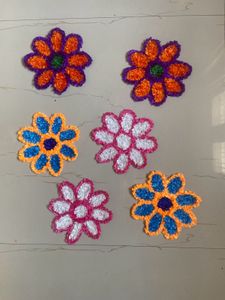 Handmade Rangoli (pack Of 6)