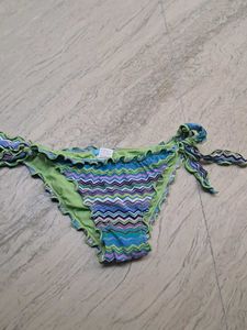 Vibrant Mixed Print Bikini Bottoms