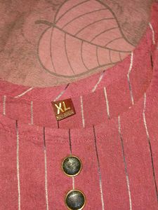 Striped Tunic Top - Size XL