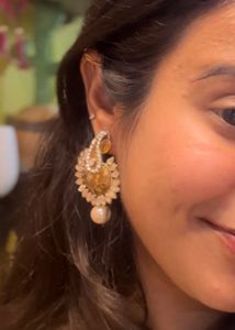 Elegant Paisley Drop Earrings